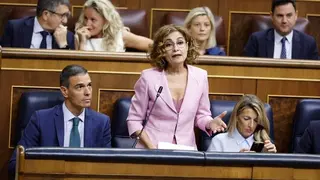Montero, en una intervenci&oacute;n en el Congreso | Foto del Congreso