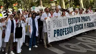 Huelga de m&eacute;dicos contra el Estatuto Marco - Amyts