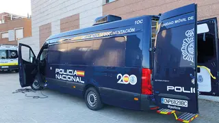 DNI - Furg&oacute;n Polic&iacute;a - Foto del Ayuntamiento de Torrelodones