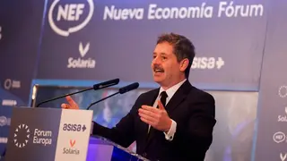 El consejero De Paco Serrano, en el Foro Nueva Econom&iacute;a F&oacute;rum - Foto Comunidad de Madrid