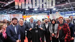 Esta ma&ntilde;ana, en Fitur | Foto del Ayuntamiento de Madrid