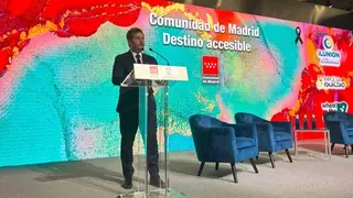 El consejero De Paco Serrano en FITUR 2026 - Foto Comunidad de Madrid