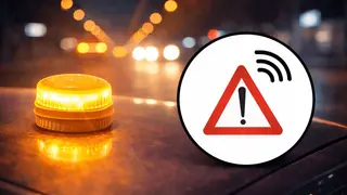 Baliza V27 DGT - Foto de Pyramid Consulting