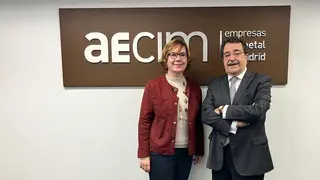 Belen D&iacute;az y Luis Collado