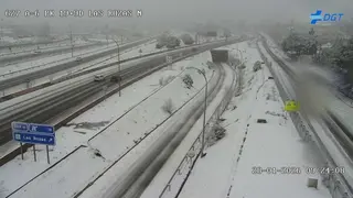 Tramo de la A-6 en la Comunidad de Madrid - Foto de la DGT