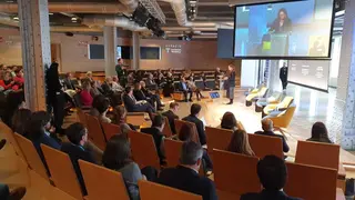 Presentaci&oacute;n del informe informe La contribuci&oacute;n socioecon&oacute;mica de las fundaciones del &aacute;mbito cultural en Fundaci&oacute;n Telef&oacute;nica - Foto de la Asociaci&oacute;n Espa&ntilde;ola de Fundaciones