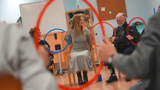 La consejera D&aacute;vila, en el Centro de Mayores Alcorc&oacute;n - Foto Comunidad de Madrid