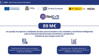 Red.es convoca ayudas al impulso de ciudades inteligentes por valor de 89 millones de euros
