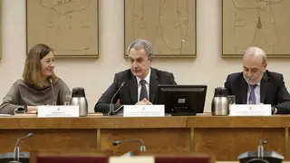 Zapatero en un acto en el Congreso el a&ntilde;o pasado -  Foto del Congreso