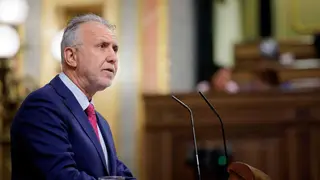 &Aacute;ngel V&iacute;ctor Torres, en el hemiciclo - Foto del Congreso de los Diputados