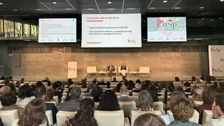 Cepyme, durante el evento - Foto de Centro de Finanzas Responsables y Sostenibles (Finresp)