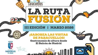 Cartel Ruta Fusi&oacute;n 2026 - Imagen del Ayuntamiento de Paracuellos de Jarama