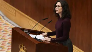 Ayuso, en la Asamblea - Foto de la Comunidad de Madrid