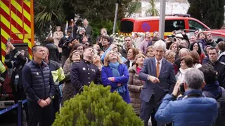 Los bomberos celebran el d&iacute;a de su patr&oacute;n con diversas acciones en el Hospital San Rafael