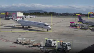 Proyecto anal&iacute;tica de v&iacute;deo - Foto Aena