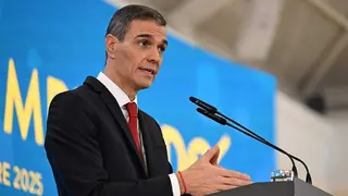 Pedro S&aacute;nchez, en rueda de prensa hace unos d&iacute;as en Moncloa | Pool Moncloa/Borja Puig de la Bellacasa