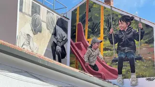 Mural Los Arcos - Foto del Ayuntamiento de Fuenlabrada