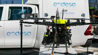 Endesa despliega drones espa&ntilde;oles de largo alcance para inspeccionar su red el&eacute;ctrica por primera vez - Foto de Endesa