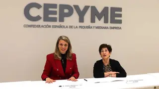 Cepyme e Incidem firma del acuerdo - Foto de Cepyme