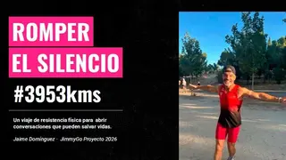 Reto Romper el Silencio sobre la prevenci&oacute;n del suicidio juvenil bombero Jaime Dom&iacute;nguez (JimmyGo)