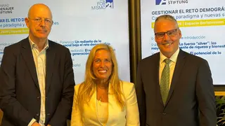 La consejera Albert ha participado hoy en la jornada Gestionar el reto demogr&aacute;fico - Foto Comunidad de Madrid