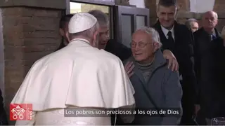 Momento del documental Todos, todos, todos que homenajea el papado de Francisco