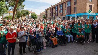 Homenaje a David Ruibal - Foto del Ayuntamiento de Villanueva de la Ca&ntilde;ada