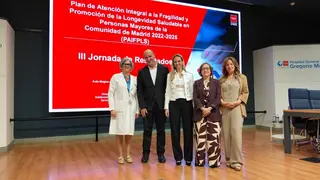 La viceconsejera de Sanidad, en la clausura de la III Jornada de resultados de esta iniciativa que potencia la cultura del autocuidado  - Foto Comunidad de Madrid
