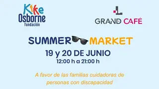 Fundación Kike Osborne Summer Market Solidario LaFinca Grand Café