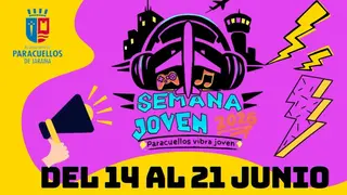Cartel Semana Joven - Imagen del Ayuntamiento de Paracuellos de Jarama