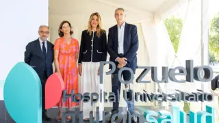 La alcaldesa de Pozuelo asiste al 20 aniversario y renovaci&oacute;n de identidad del Hospital Quir&oacute;nsalud - Foto del Ayuntamiento de Pozuelo