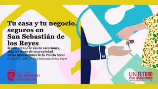 San Sebasti&aacute;n de los Reyes activa un plan estival que permite dejar las llaves a la Polic&iacute;a ante emergencias - Imagen del Ayuntamiento de San Sebasti&aacute;n de los Reyes