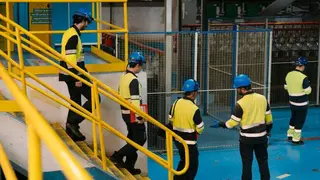 Trabajadores en la Central Nuclear de Almaraz - Foto de Foro Nuclear