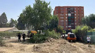 El Ayuntamiento de Rivas desmantela un punto de venta de droga en la Ca&ntilde;ada Real y lo transformar&aacute; en aparcamiento - Foto del Ayuntamiento de Rivas