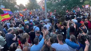 Concentraci&oacute;n ante la Embajada de Marruecos por la situaci&oacute;n en Ceuta - Frente Obrero