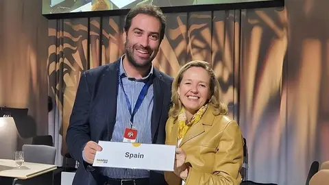 Calviño y Cuerpo | Foto de Carlos Cuerpo