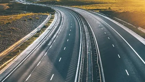 Tramo de autopista - Foto del Ministerio de Transportes