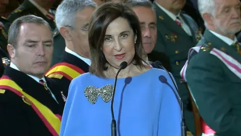 Margarita Robles en la Pascua Militar - Foto de la Casa Real