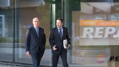 Antonio Brufau, presidente y Josu Jon Imaz, consejero delegado de Repsol - Foto de Repsol