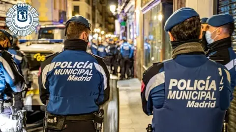 Agentes de la Policía Municipal - Foto de Policía Municipal de Madrid