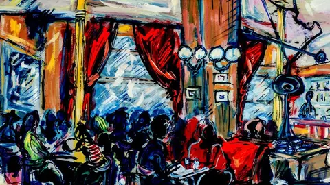 Café Gijón - José María Barreiro
