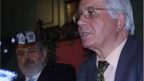 Foto José López Martínez y Juan van Halen