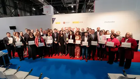 Entrega de distintivos DTI en Fitur - Foto de Segittur