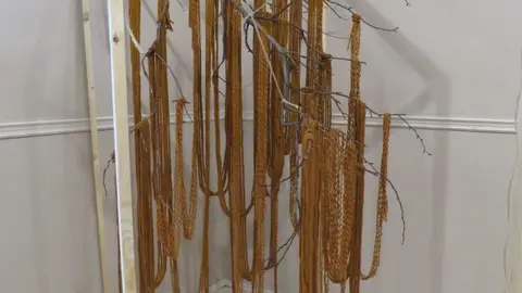 En la Real Fábrica de Tapices exposición Paisajes Tejidos de Atelier Talasin (20)