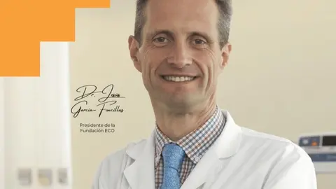 El doctor Jesús García-Foncillas, presidente de la Fundación ECO y director del Departamento de Oncología y del Instituto Oncológico del Hospital Universitario Fundación Jiménez Díaz - Foto de la Fundación ECO