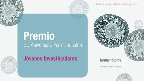 Cartel conmemorativo de los Premios 60 Aniversario de Farmaindustria - Foto de Farmaindustria
