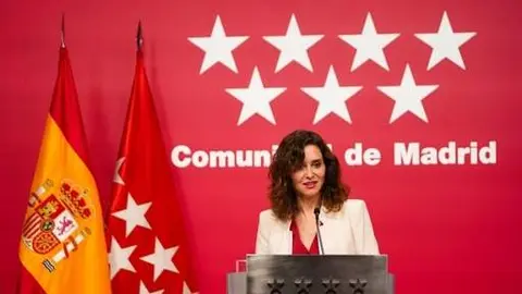 La presidenta de la Comunidad de Madrid, Isabel Díaz Ayuso  -Servimedia