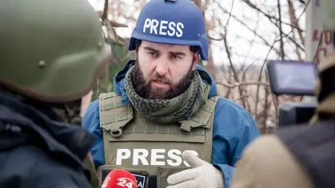 El periodista Pablo González - Foto de IU