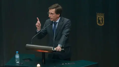 Almeida, el martes durante el Pleno del Ayuntamiento - Foto de Ayuntamiento de Madrid