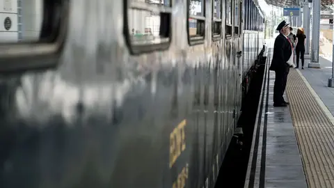 Tren de la Fresa Madrid-Aranjuez.  Foto: Fundación de los Ferrocarriles Españoles